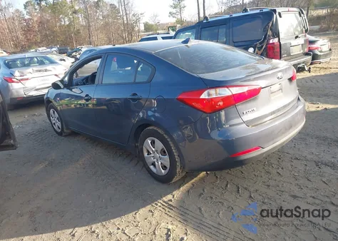 2015 Kia Forte Lx from USA, damaged, VIN KNAFX4A6XF5393109